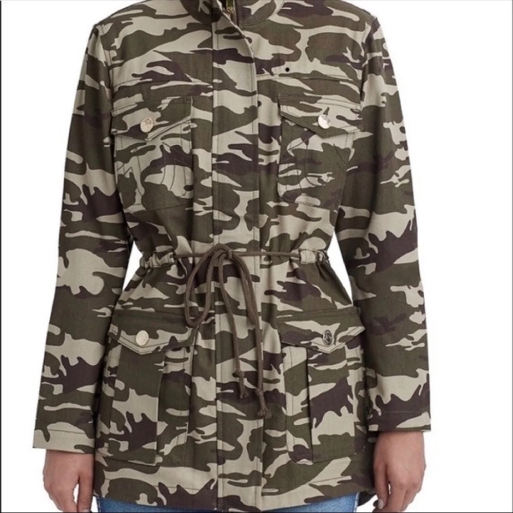 True Religion Camo Jacket Size Small